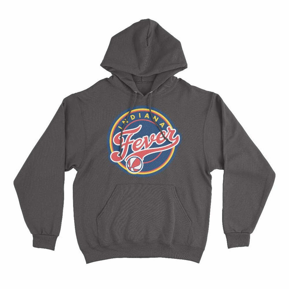 WNBA Indiana Fever Fan Base Black Hoodie